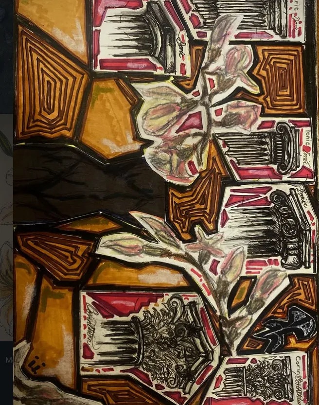 Linol Baskı Deseni
